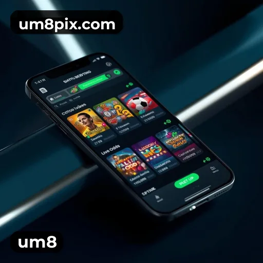 Aplicativo móvel um8 para iOS e Android